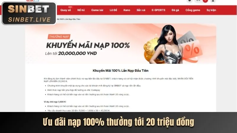 Thưởng chào mừng ku68 login